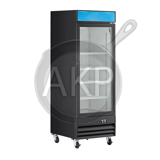 Advance Kitchen Pros 28" Swing Glass Door Merchandiser Refrigerator 23 cu. ft.