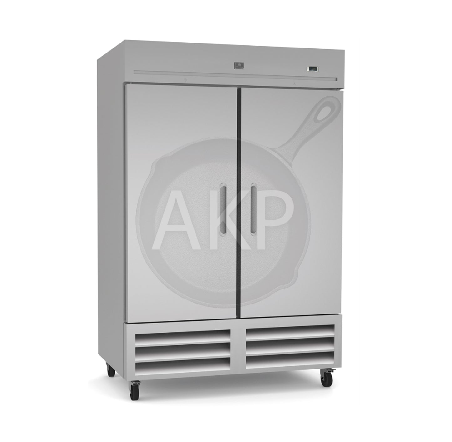 Kelvinator Commercial 738242, 2 Door Reach-In Refrigerator 49 cu.ft Stainless Steel (R290)