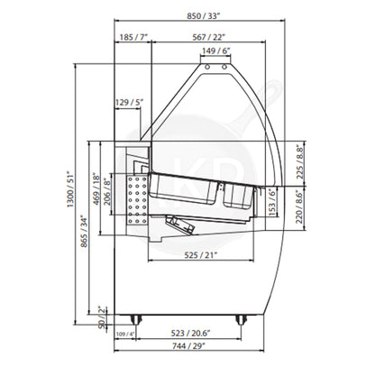 Omcan FR-CN-0007W