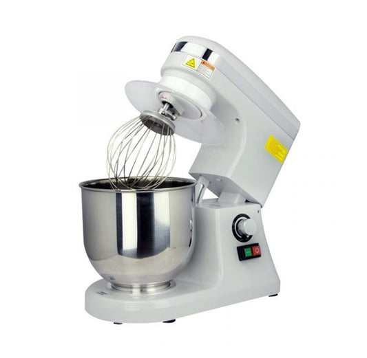 Omcan MX-CN-0007-HG, Commercial 7 QT Gray Baking Mixer with Guard