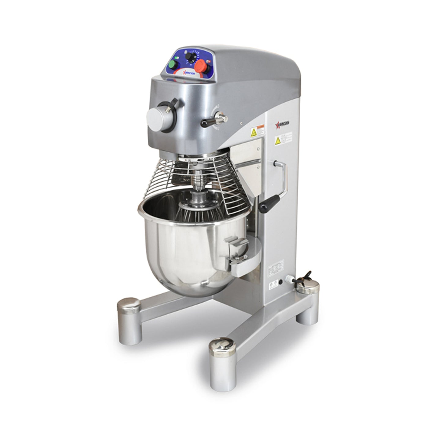 Omcan MX-CN-0020, Commercial Heavy duty 20 QT Baking Mixer with Timer and Guard
