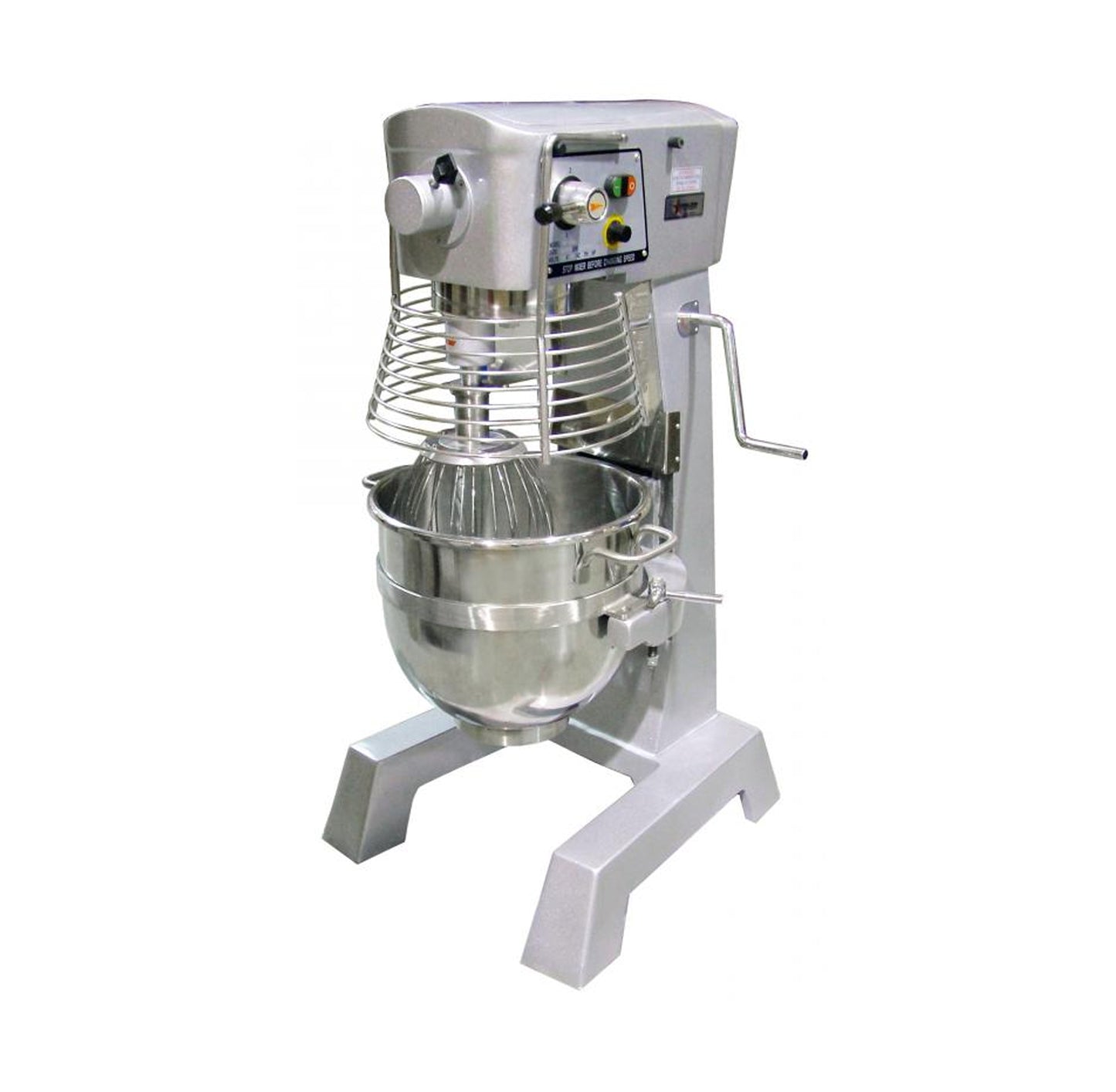 Omcan MX-CN-0030-T, Commercial 30-QT Baking Mixer with Guard and Timer