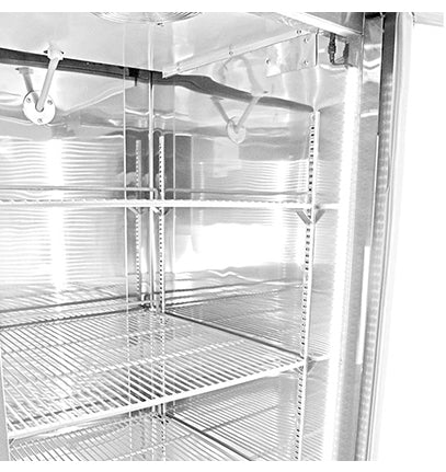 Saba - S-23RG, Commercial 29" 1 Glass Door Reach-In Refrigerator