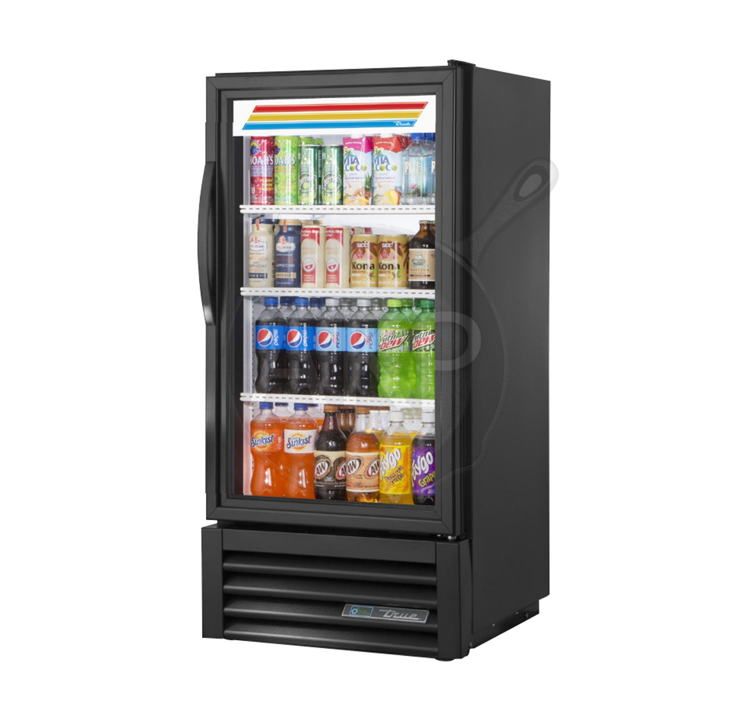True GDM-08-HC~TSL01, 23" 1 Door Glass Door Countertop Merchandiser Refrigerator